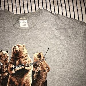 FUNNY "Right to BEAR Arms" Tee